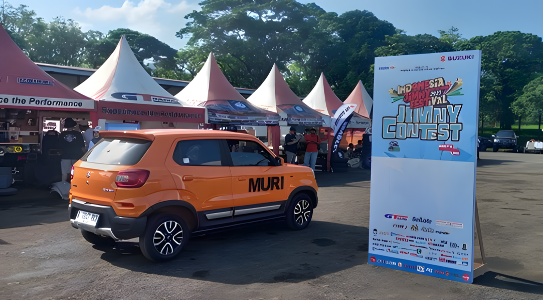 Disponsori oleh GT Radial, Festival Jimny Indonesia 2023 Pecahkan Rekor MURI di Sirkuit Sentul