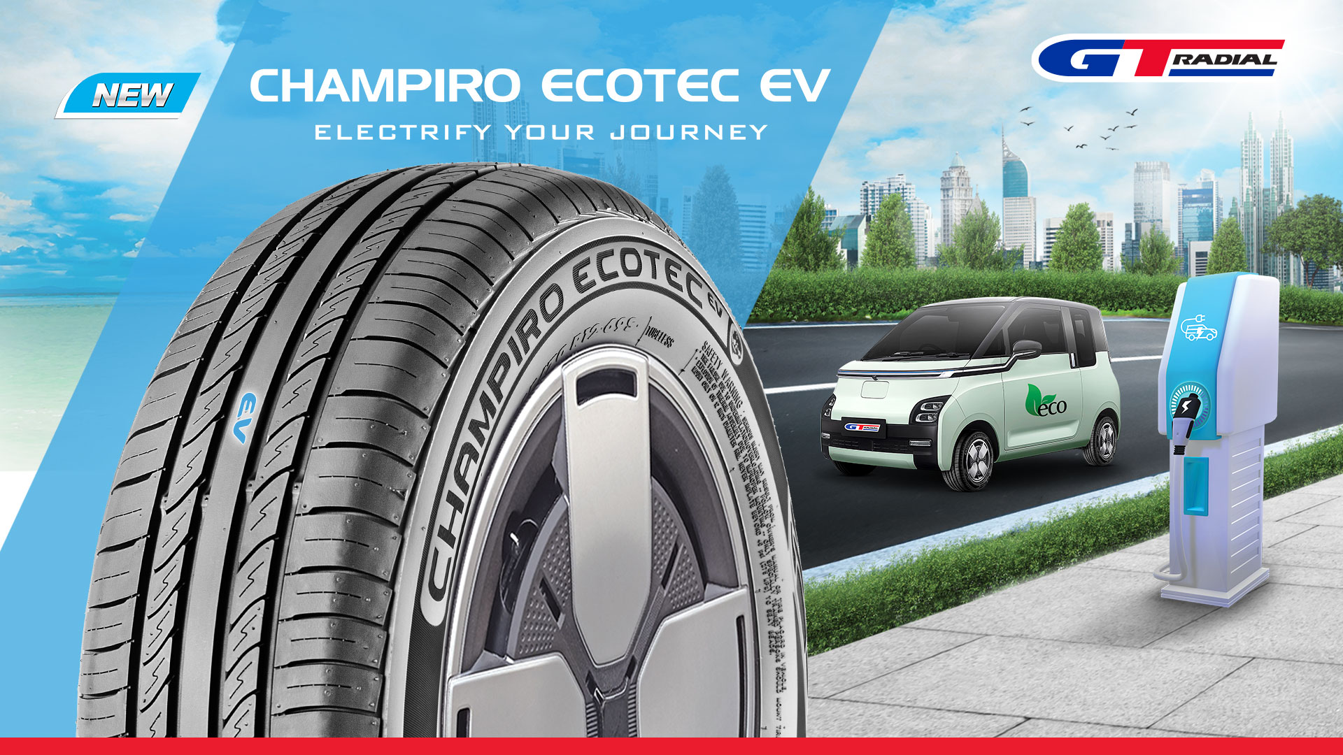 GT Radial Memperkenalkan Ban Champiro ECOTEC EV, Pilihan Tepat untuk Pengguna Wuling Air EV