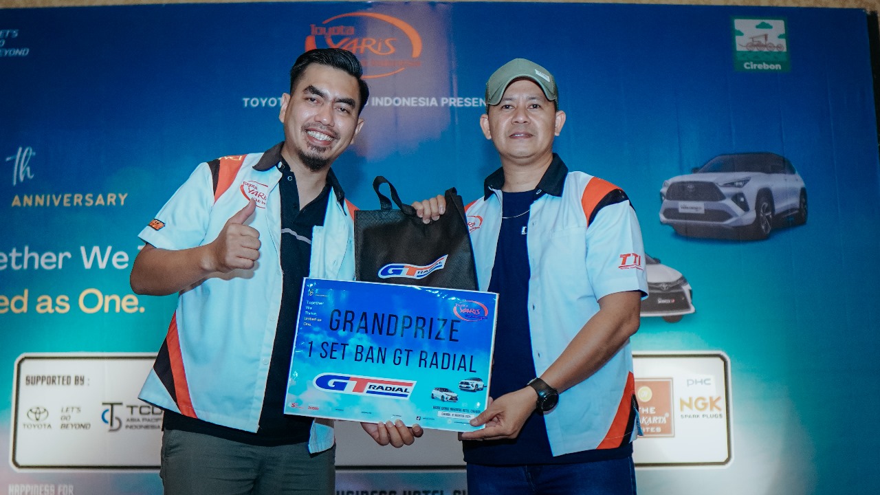 GT Radial Berkolaborasi dengan Toyota Yaris Club Indonesia di Acara Ulang Tahun ke-18